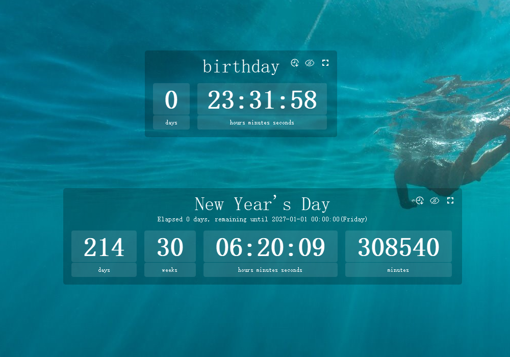 TickPace desktop timer preview